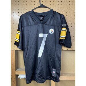 Ben Roethlisberger #7 Pittburgh Steelers NFL Reebok Youth Jersey Size L 14/16